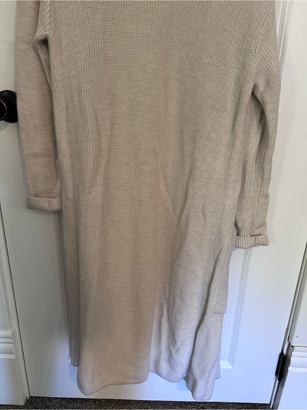 Quince Australian Merino Wool Duster Cardigan - Picture 8 of 9